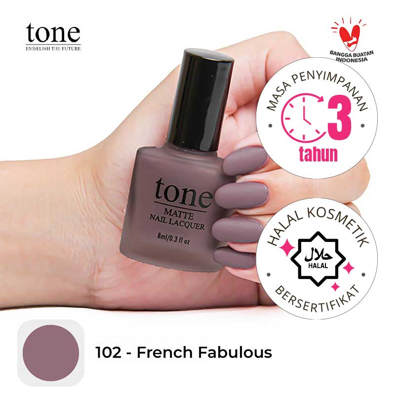 Tone Nail Polish Matte Earth Series 102 | 8 ml