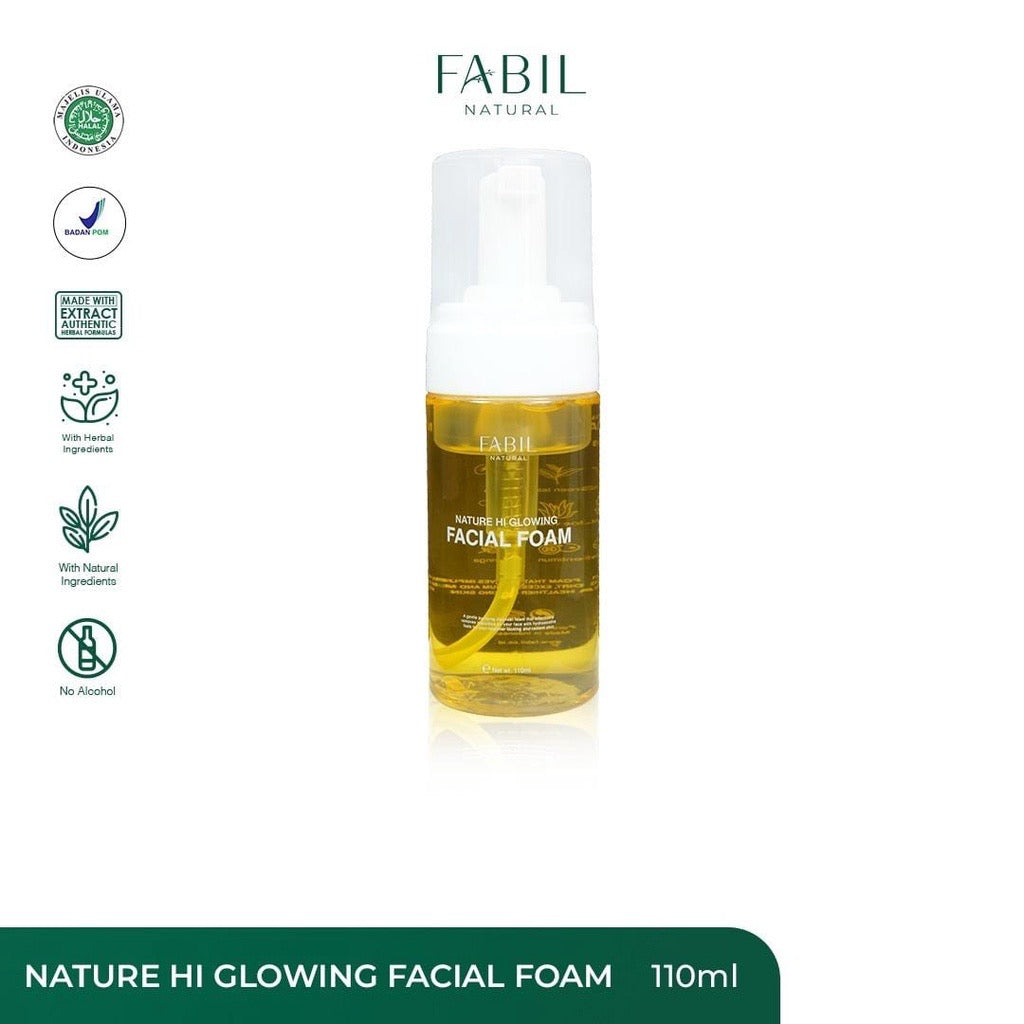 FABIL Nature Hi Glowing Facial Foam 110ml