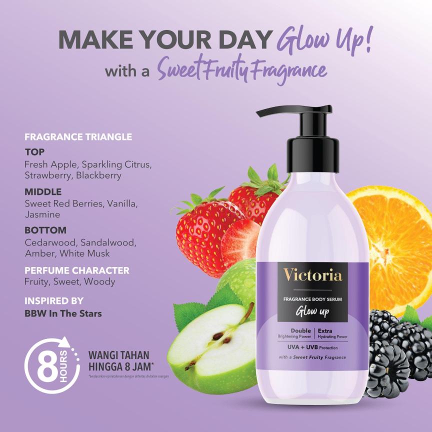 Victoria Fragrance Body Serum Glow Up | 300 ml