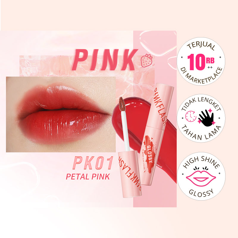 Pinkflash Watery Glam Lip Gloss PF-L09 PK01