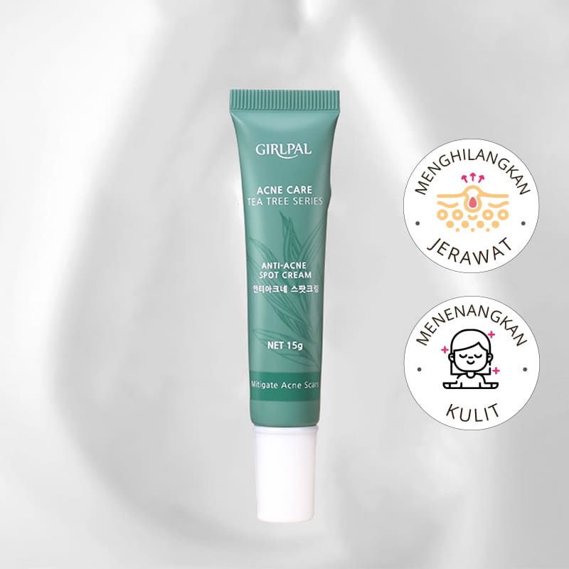 Girlpal Anti Acne Spot Cream Tea Tree Treatment Acnes Cream | 15 g