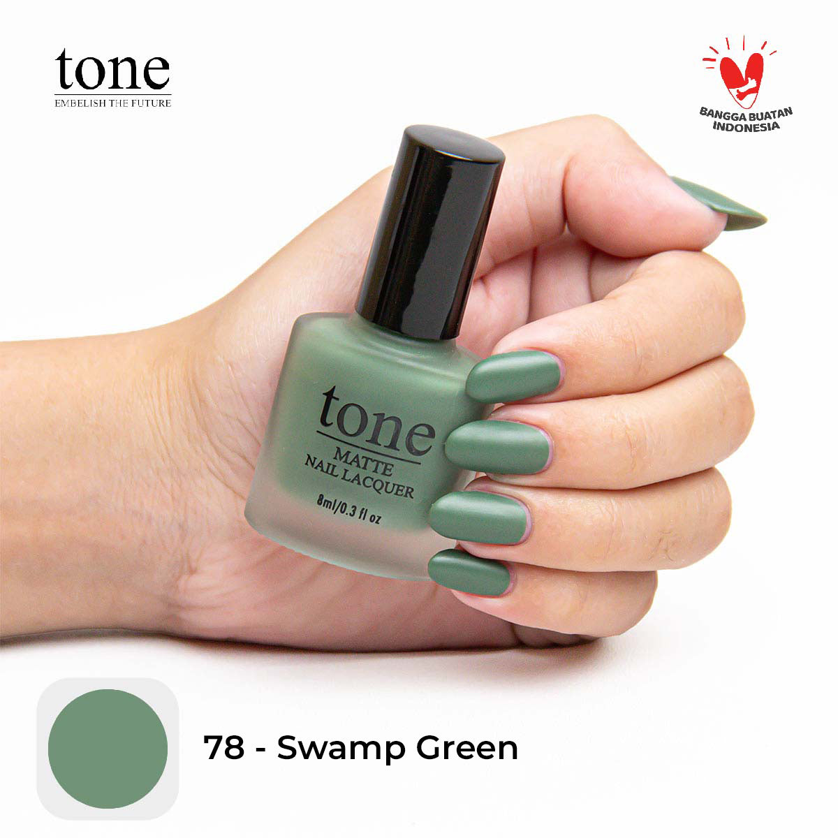 Tone Nail Polish Matte Chic Series 78 | 8 ml