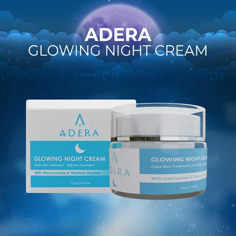 Adera Glowing Krim Malam | 10gr