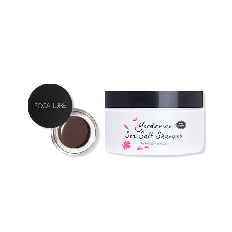 [Combo 1+1] Focallure Brows Gel Cream FA23 #5 free Seasalt shampoo