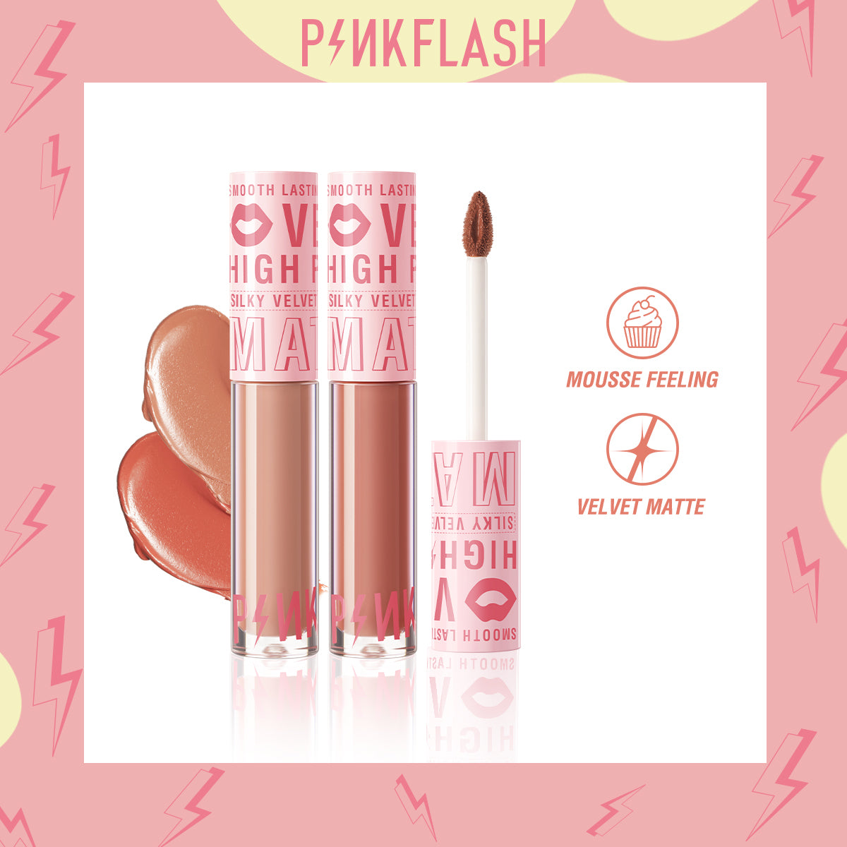 Pinkflash Silky Velvet Lip Cream PF-L04 PK04