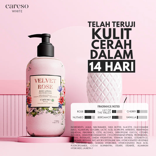 Careso Body Lotion Velvet Rose