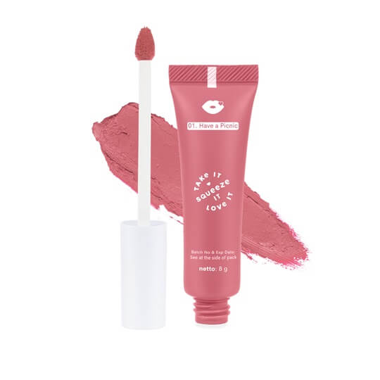 Emina Squeeze Me Up Lip Matte - 01 Have A Picnic