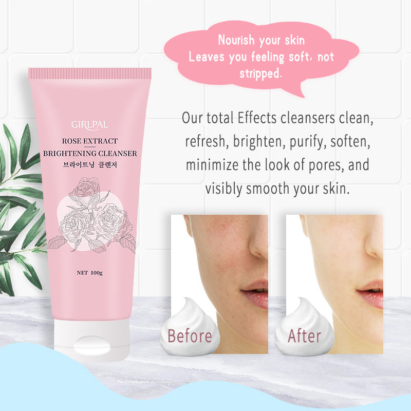 Girlpal Rose Extract Brightening Cleanser | 100 g