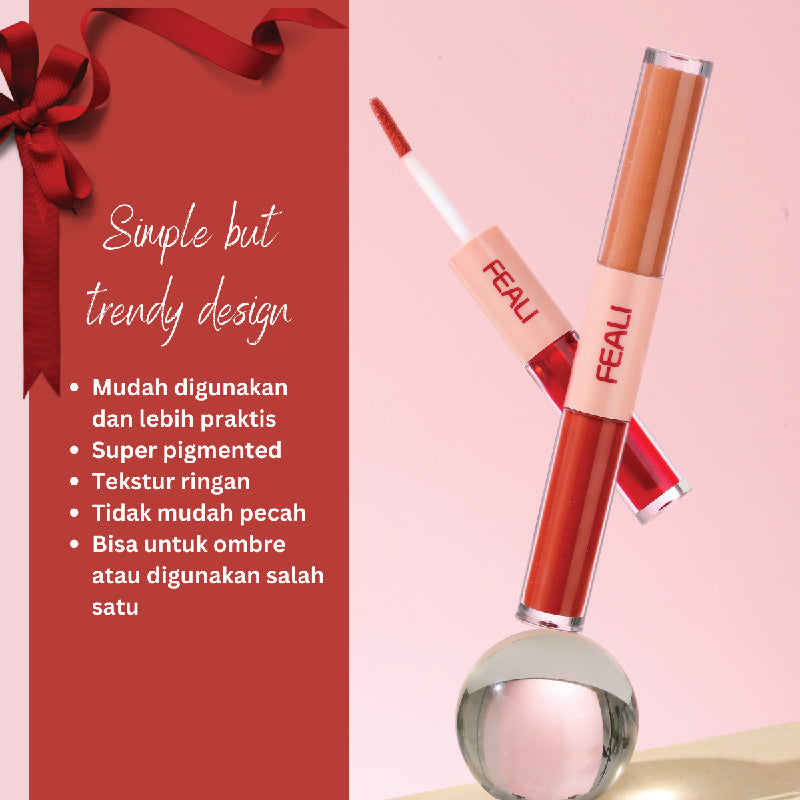 Feali Lipstick 2in1 - X01 | 3.5ml