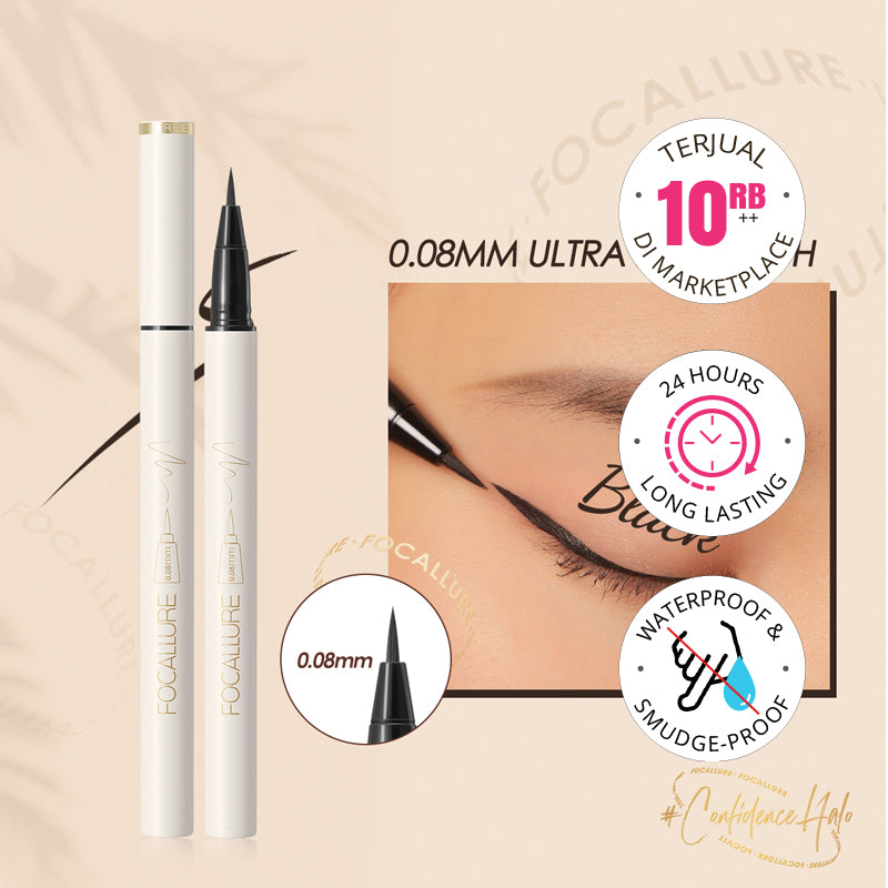 Focallure Long Lasting Waterproof Liquid Eyeliner FA200 Fuzz #1