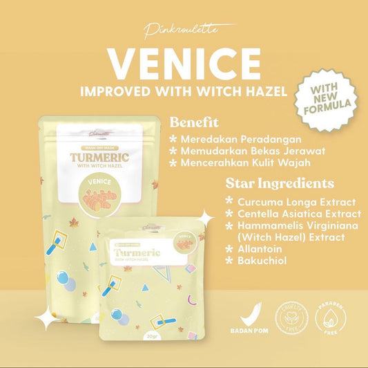 Pinkroulette Wash Off Mask Mini Venice | 20 g