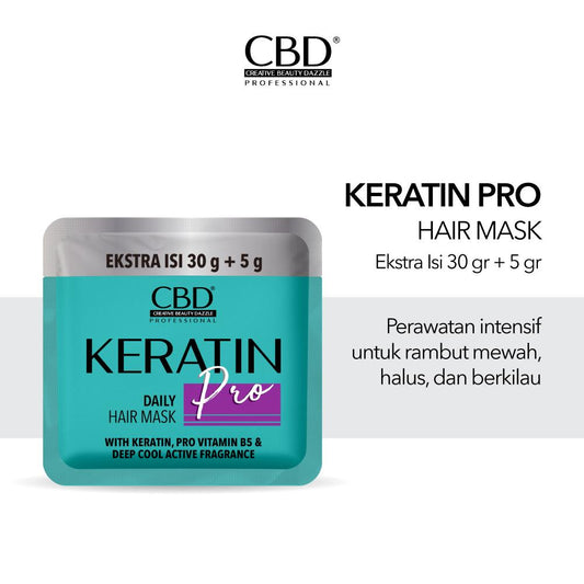 CBD Keratin Pro Hair Mask Sch | 30g