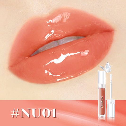 FOCALLURE WATERY GLOW LIPGLOSS NU01