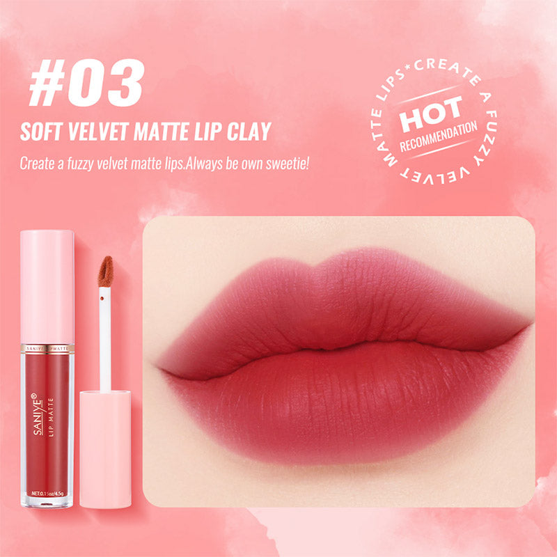 SANIYE Lip Matte Fashion Lady Non-stick Lip Gloss L1180 #03