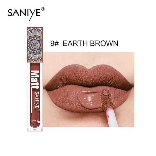 SANIYE Non-stick Lip matte Gloss L1181 9#