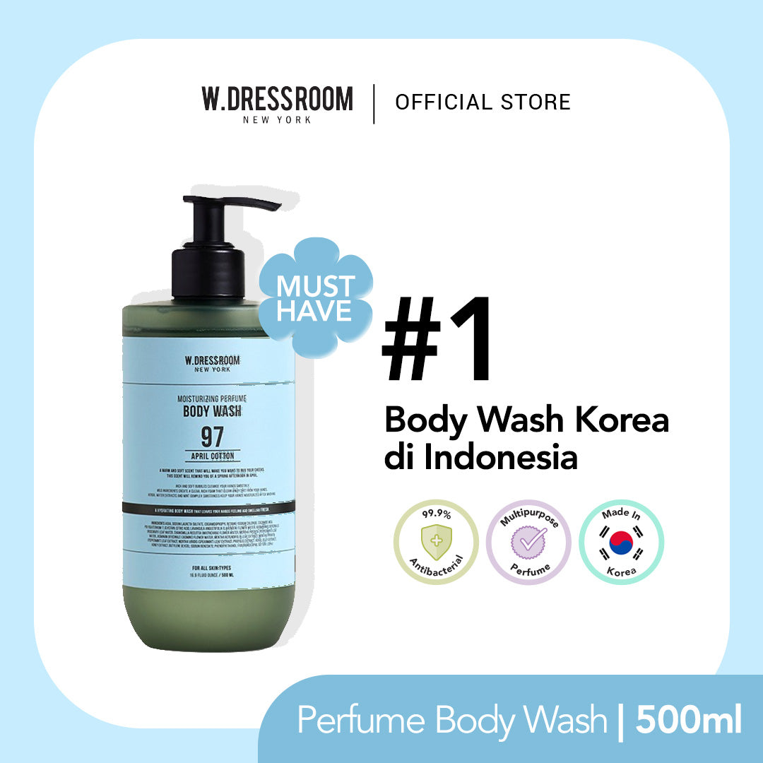 W.DRESSROOM Body Wash April Cotton No. 97 500ml