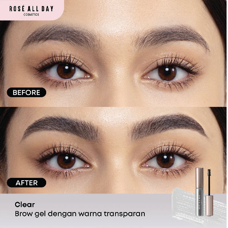 ROSE ALL DAY [NEW] Brow Fix Gel - Clear | 3 gr