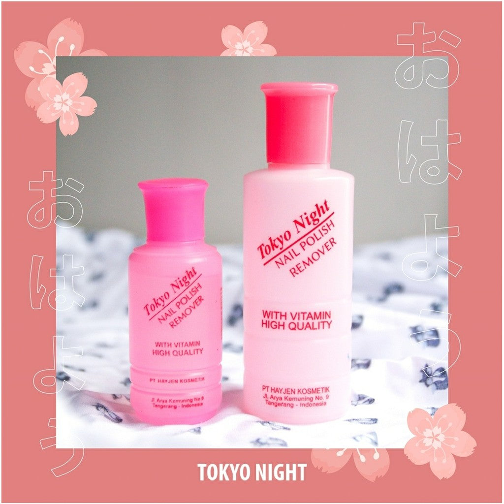 Tokyo Night Nail Polish Remover Plastik | 76 ml