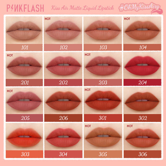 Pinkflash M01 Lip & Cheek Duo Matte Tint - #205 | 30 ml