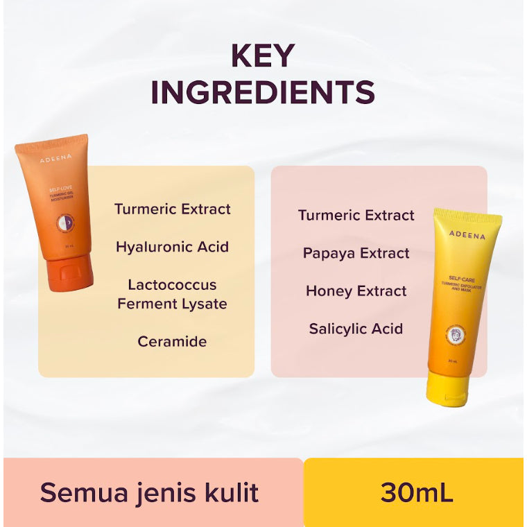 ADEENA Mini 30 ml Turmeric Gel Moisturizer