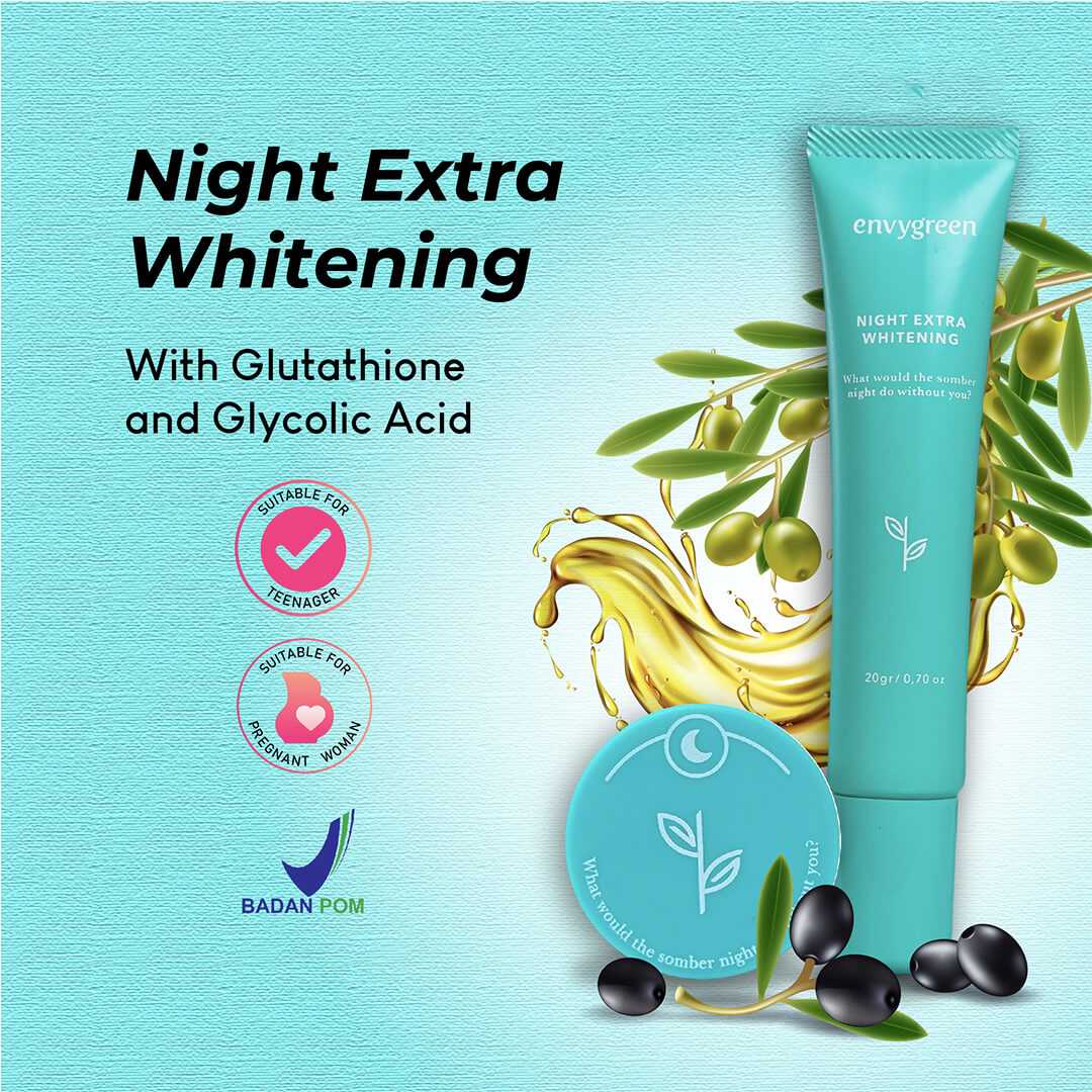 Envygreen Night Extra Whitening | 20 g