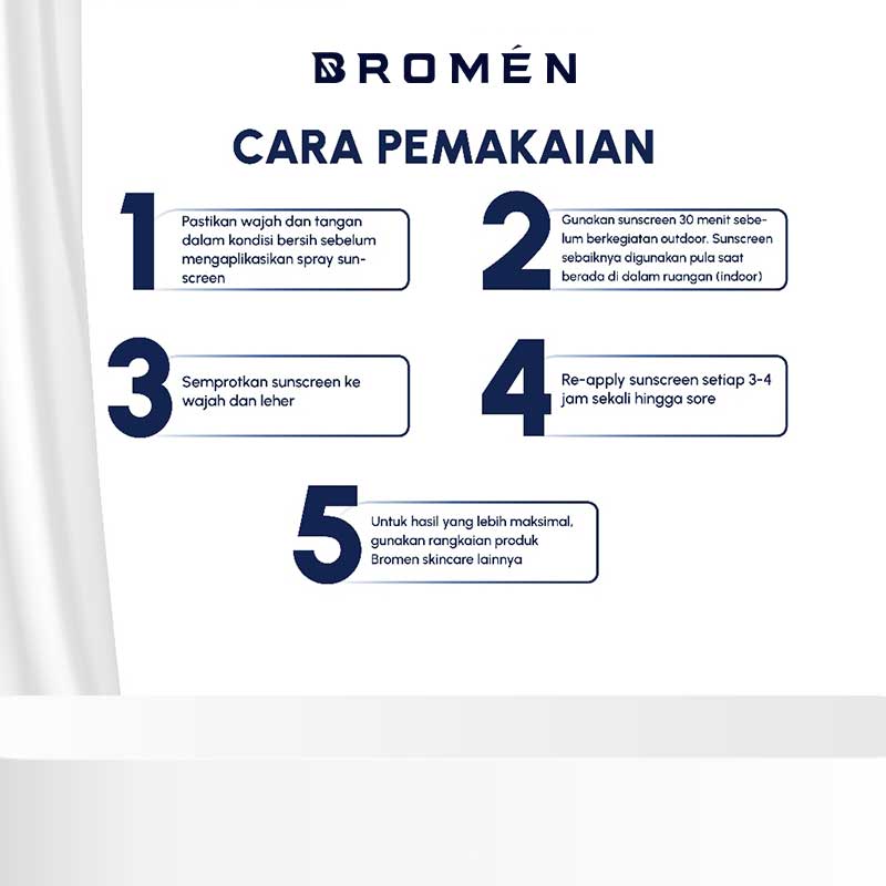 BROMEN Sunscreen Spray - Sun Protection 50ml