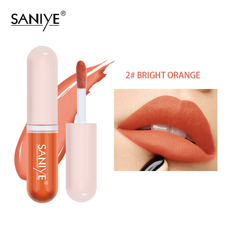 SANIYE Long Lasting Capsule Lip Matte Gloss L1135 2#