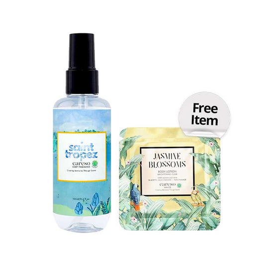 [Combo] Careso Body Fragrance - Saint Tropez | 100 ml + Free Careso Body Lotion Jasmine Blossom