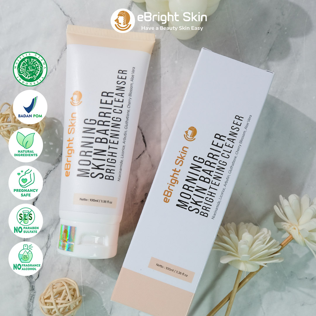 Ebright Morning Skin Barrier Brightening Cleanser 100ml