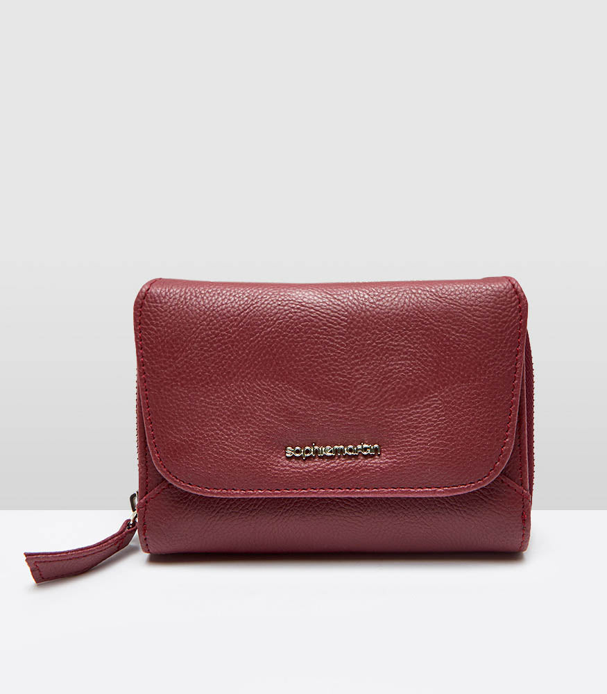 Sophie Martin Moela Red Wallet