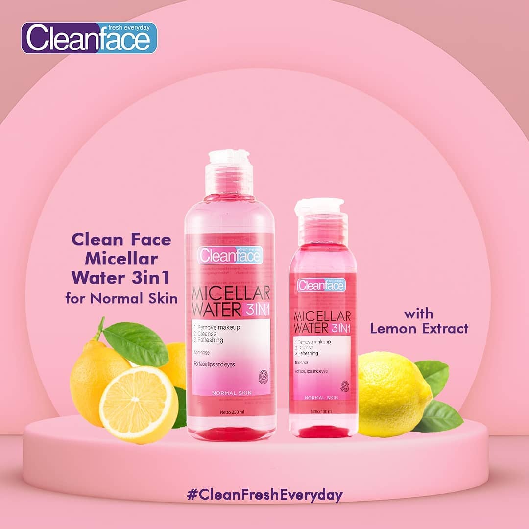 Clean Face Micellar Water 3In1 Normal Skin | 100 ml