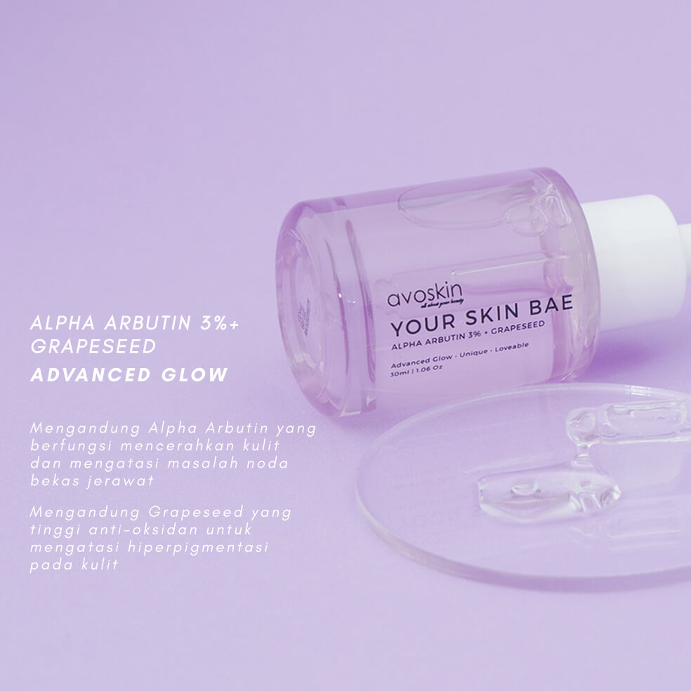 Avoskin Your Skin Bae Arbutin 3% + Grapeseed Serum | 30 ml