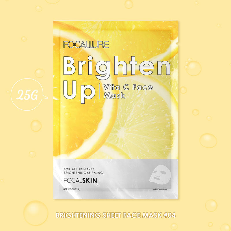 Focallure Brightening Sheet Face Mask Brighten Up FASC03 #04