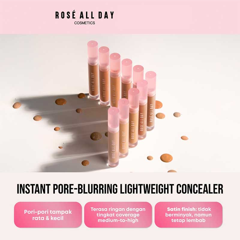 ROSE ALL DAY The Realest Lightweight Concealer - Medium Neutral | 4.5 gr