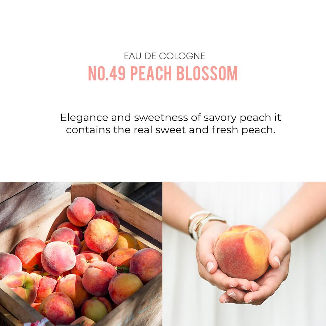 W Dressroom Dress & Living Clear Perfume No. 49 Peach Blossom - Eau De Parfum Korea | 150 ml