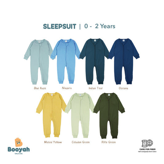 Booyah Baby & Kids Piyama Bayi - Sleepsuit Oceana (3-6 Month)