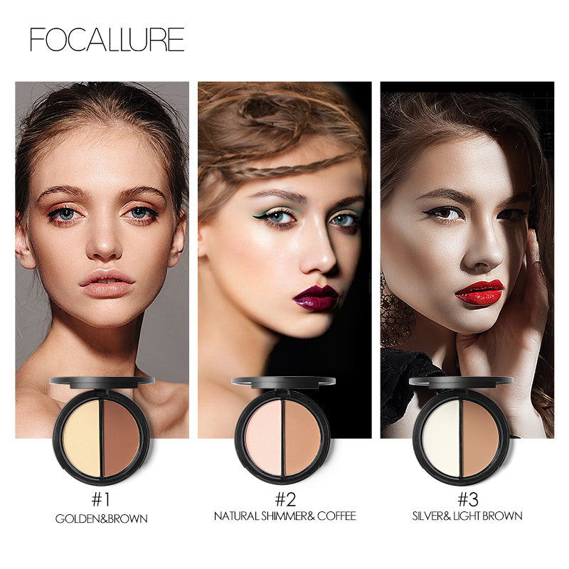 Focallure Highlighter & Bronzer Duo FA05 - #3