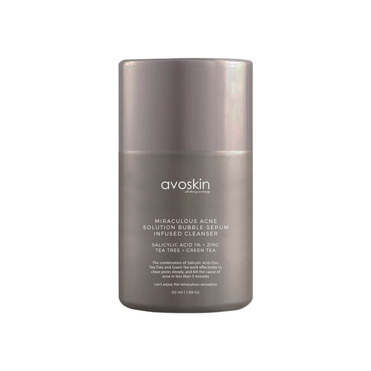 Avoskin Miraculous Acne Solution Bubble Serum Infused Cleanser | 50 ml