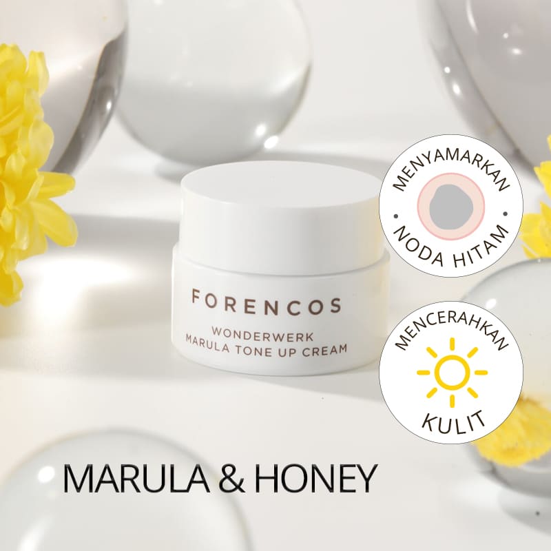 Forencos Wonderwerk Tone Up Cream (Efek Cerah Seketika)