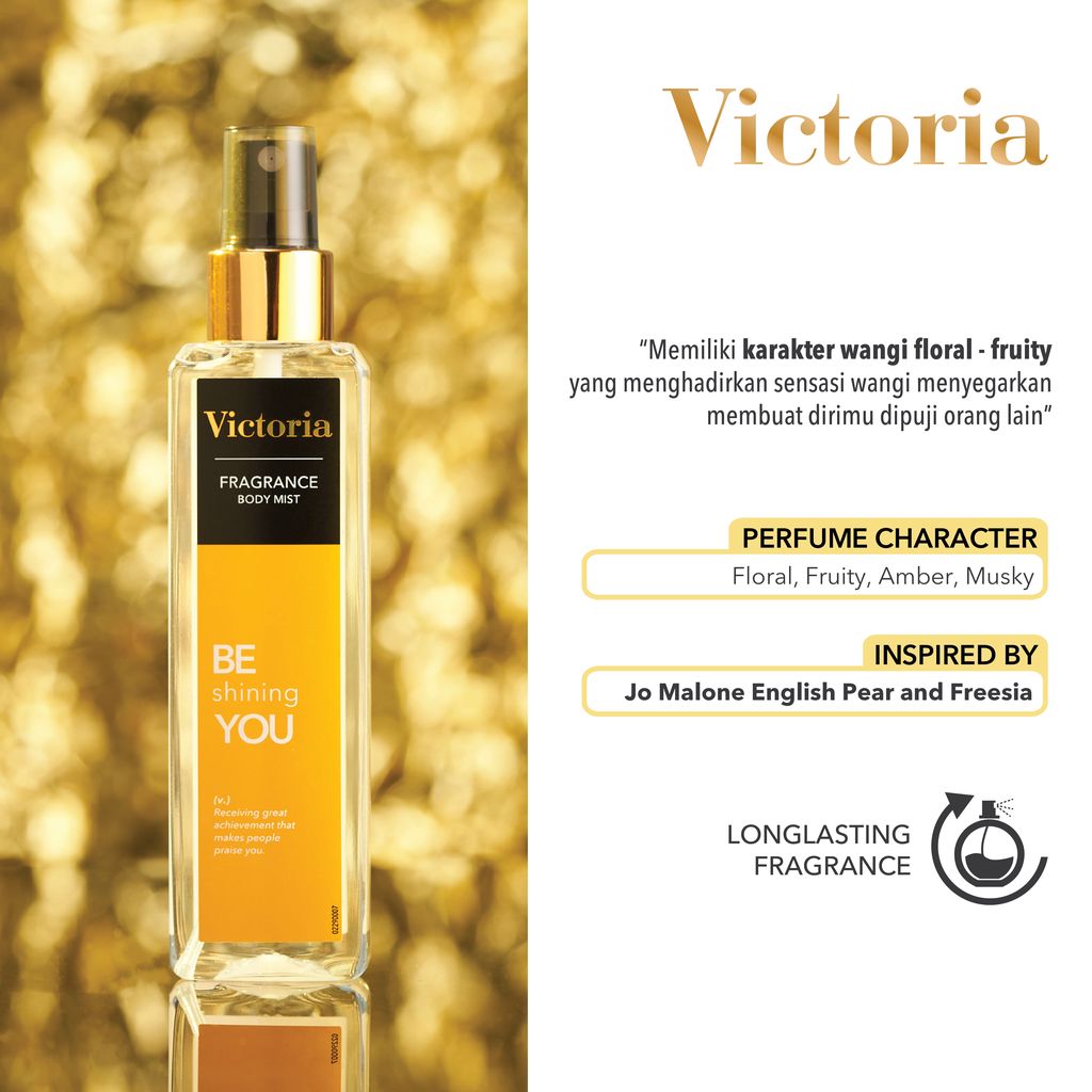 Victoria Fragrance Body Mist Be Shining | 100 ml