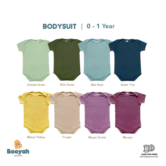 Booyah Baby & Kids Baju Bayi - Bodysuit Maroon (6-12 Month)