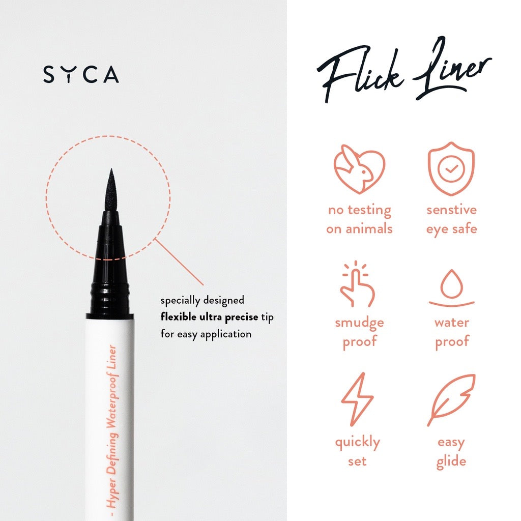 Syca Hyper Defining Waterproof Eyeliner | 0,55 ml