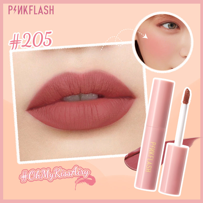 Pinkflash M01 Lip & Cheek Duo Matte Tint - #205 | 30 ml