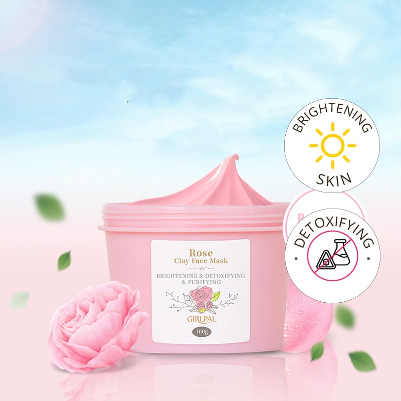 Girlpal Rose Clay Mask | 100 g