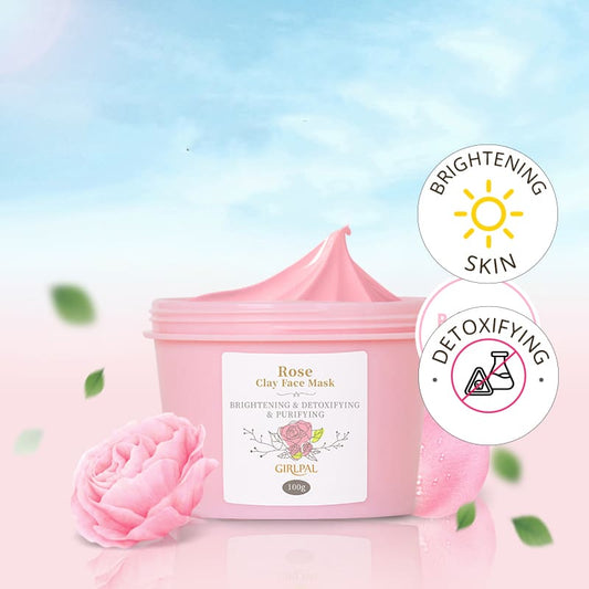 Girlpal Rose Clay Mask | 100 g