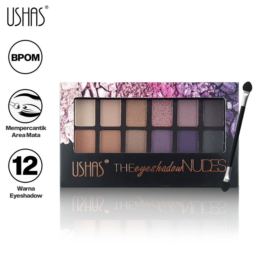 Ushas ES2802 Eyeshadow Nudes No.03 | 10.2gr