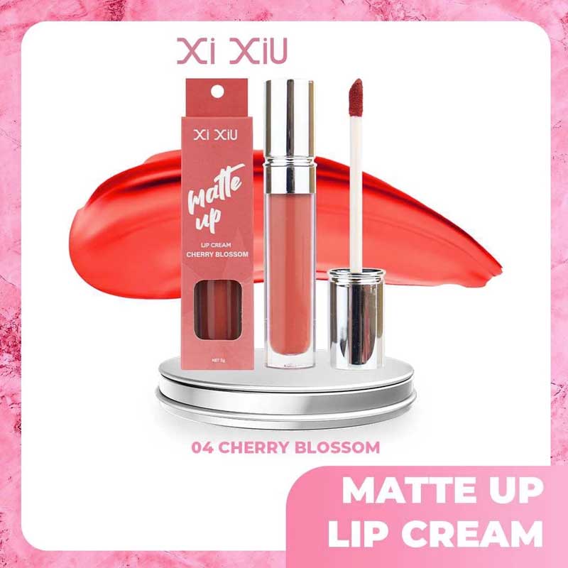 Xi Xiu - Matte Up Lip Cream Cherry Blossom 04 | 5 g