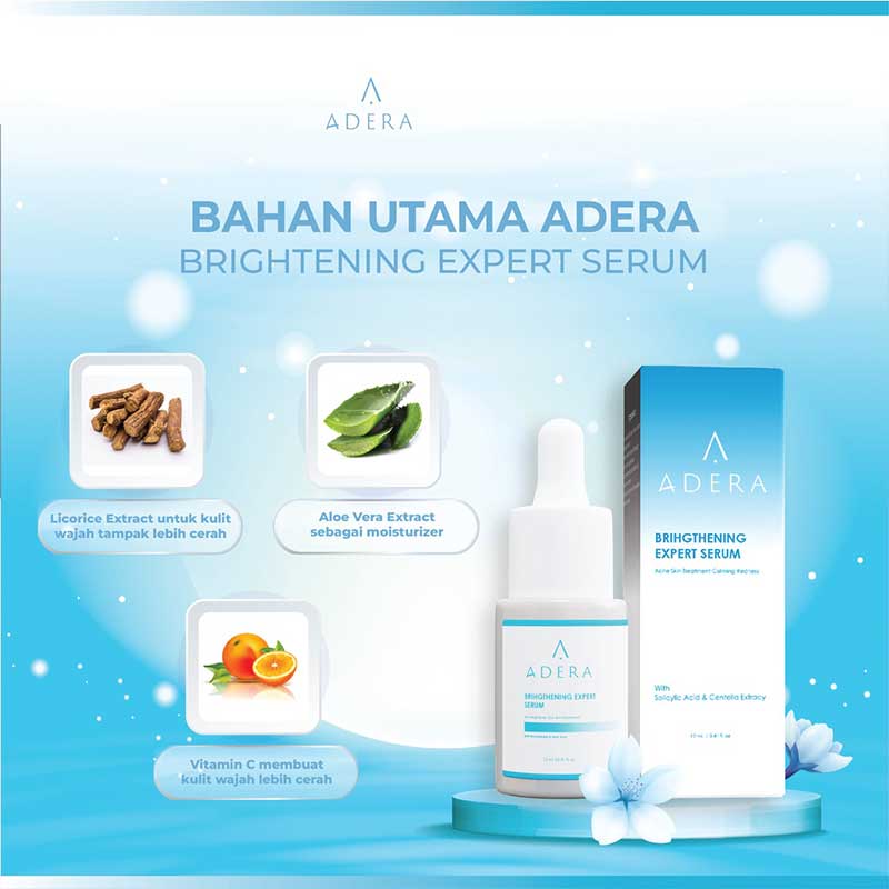 Adera Brightening Serum 1pcs | 12ml