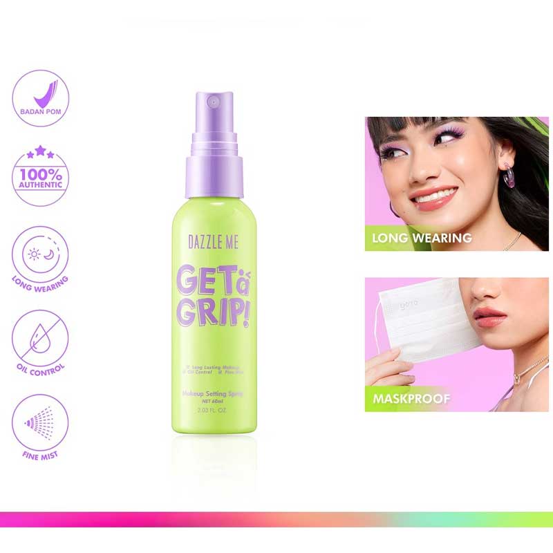 DAZZLE ME Get a Grip! Makeup Setting Spray