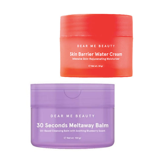 [Combo] Dear Me Beauty Skin Barrier Water Cream (30 g) + 30 Seconds Meltaway Balm Blueberry (100 g)